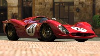Photo cars incomparable grand and several avant-garde appearance, referred to as the Ferrari 330 P3.